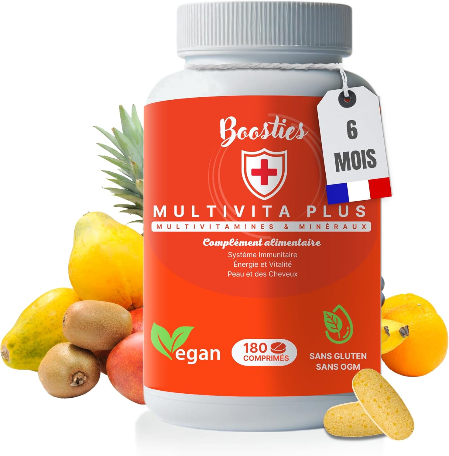 Boosties multivita plus 180 tabliet Exp.: 11/2025