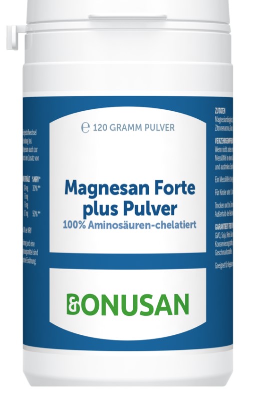 Bonusan Magnesan Forte plus prášok 120 g Exp.: 2026+