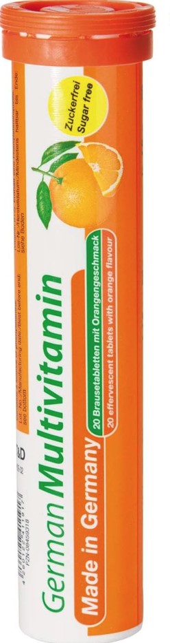 T&D Pharma German Multivitamín 20 šumivých tabliet Exp.: 2026+