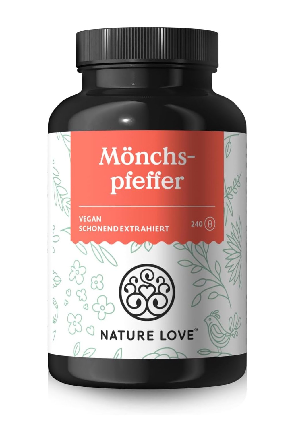 NATURE LOVE Mönchspfeffer 240 kapsúl Exp.: 2026+