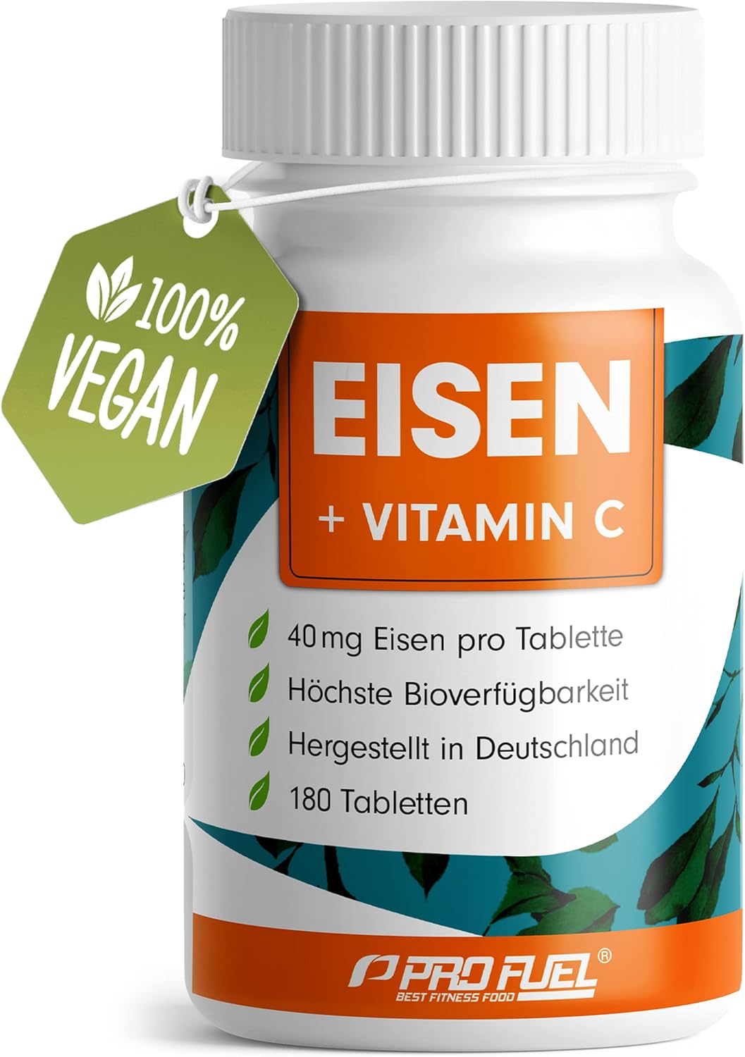 Pro Fuel Profuel Železo+vitamín C tablety 180 ks