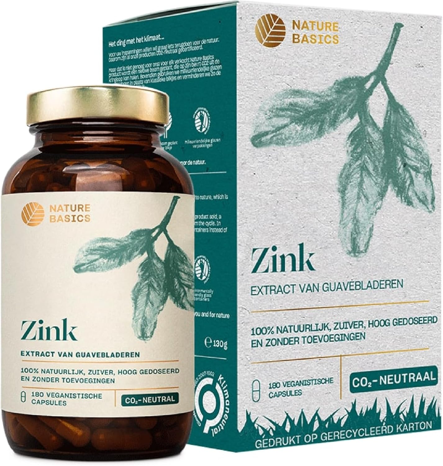Nature Basics Zinok 180 kapsúl