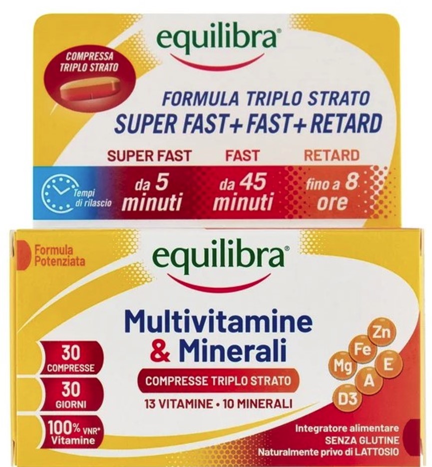 Equilibra Multivitamíny & Minerály 30 tabliet exp:5/25