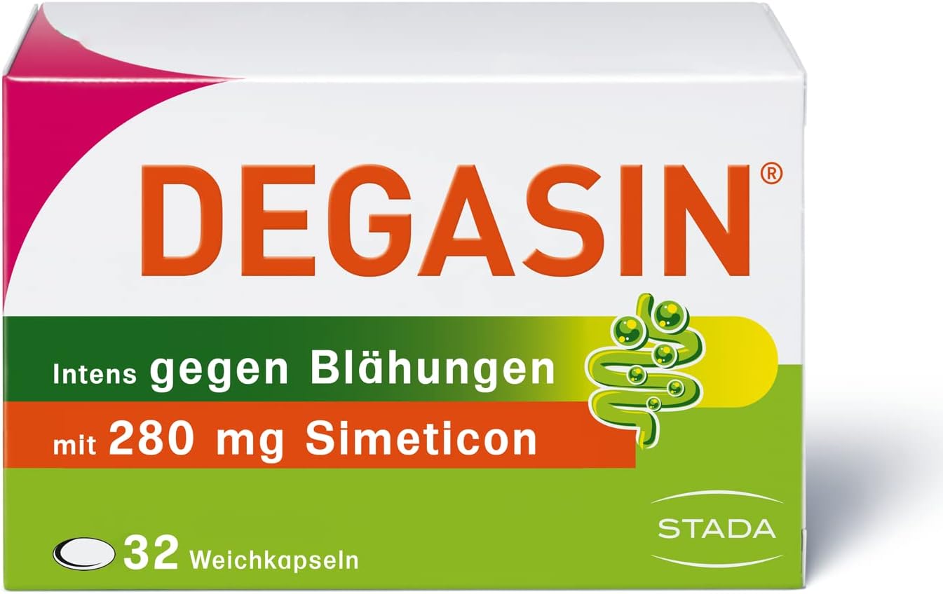 STADA DEGASIN Intens s 280 mg Simeticonu 32 mäkkých kapsúl