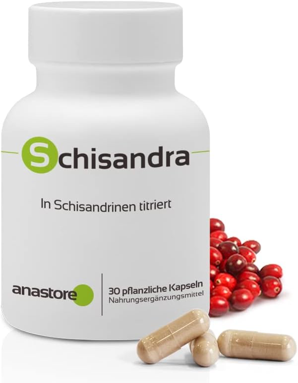 Anastore Schisandra (Schisandra chinensis) 30 kapsúl Exp.: 2026+