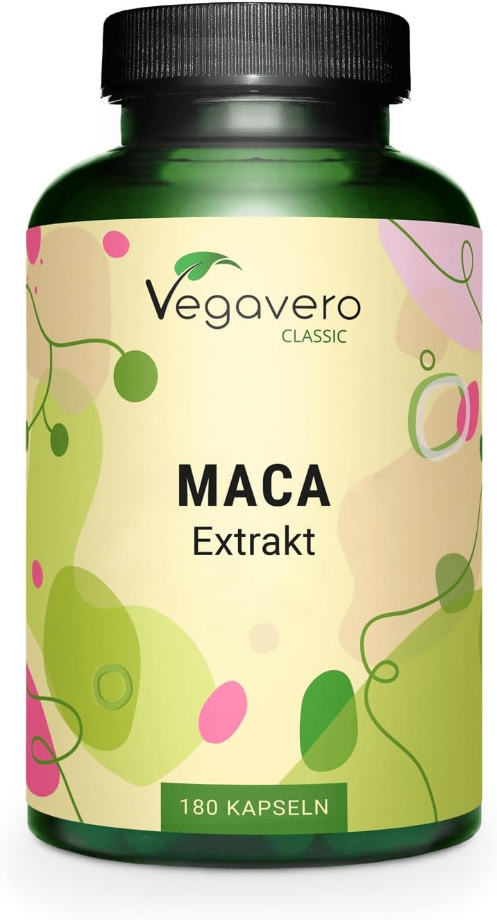 Vegavero Maca extrakt 180 kapsúl Exp.: 12/2025