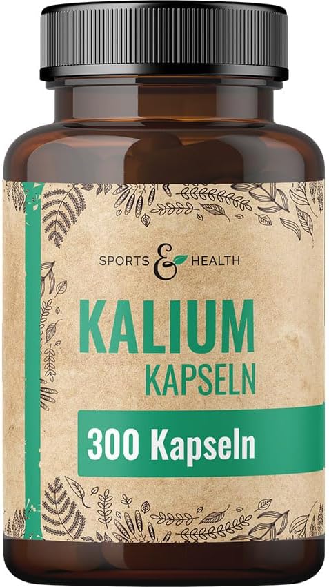 Sports&Health Sports & Health Solutions Vysoká dávka draslíka 300 kapsúl Exp.: 2026+