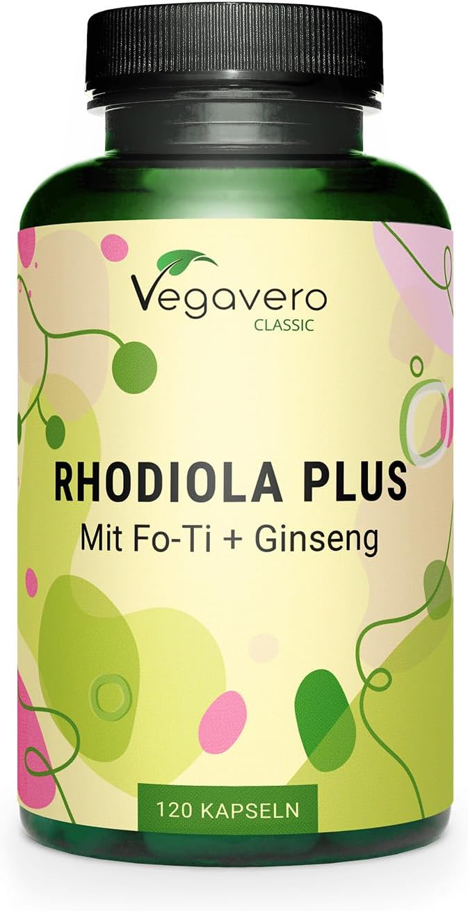 Complex Vegavero Výťažky z Rhodiola Plus 120 kapsúl