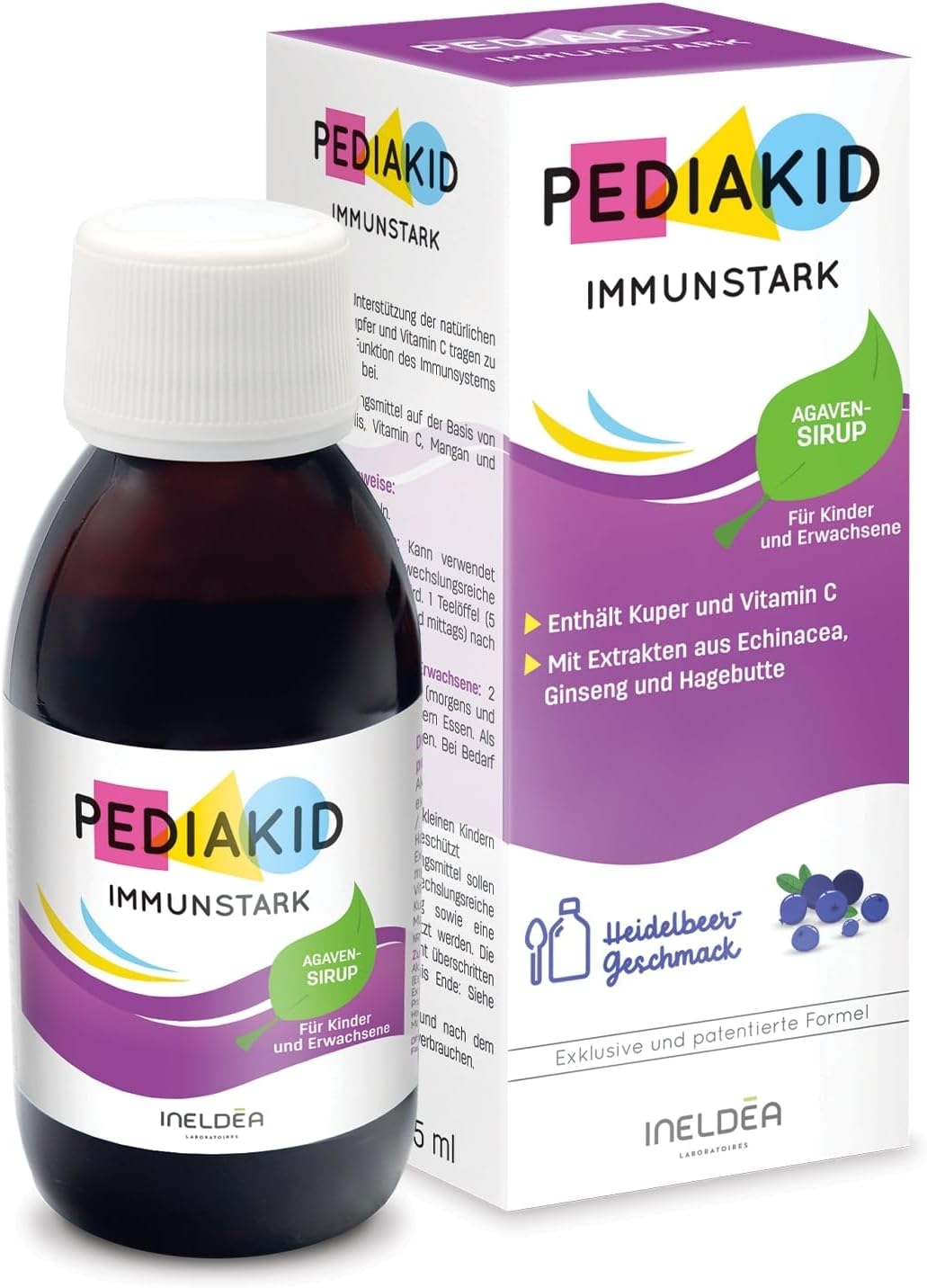 PEDIAKID - Immunostrong sirup 250 ml-bez krabice Exp.: 11/2025