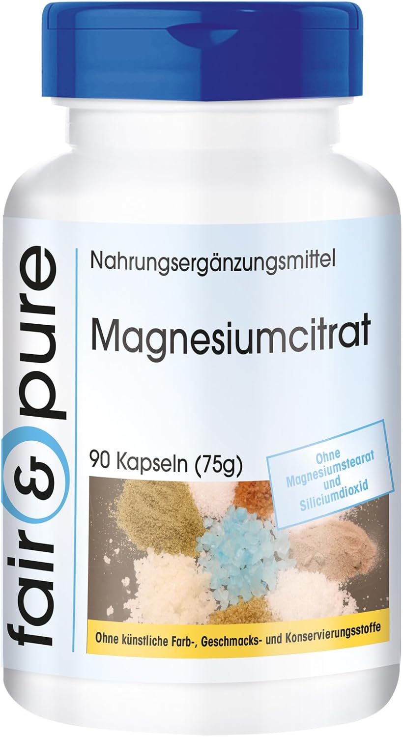 Fair & Pure - citrát horečnatý - 300 mg 90 kapsúl Exp.: 2026+