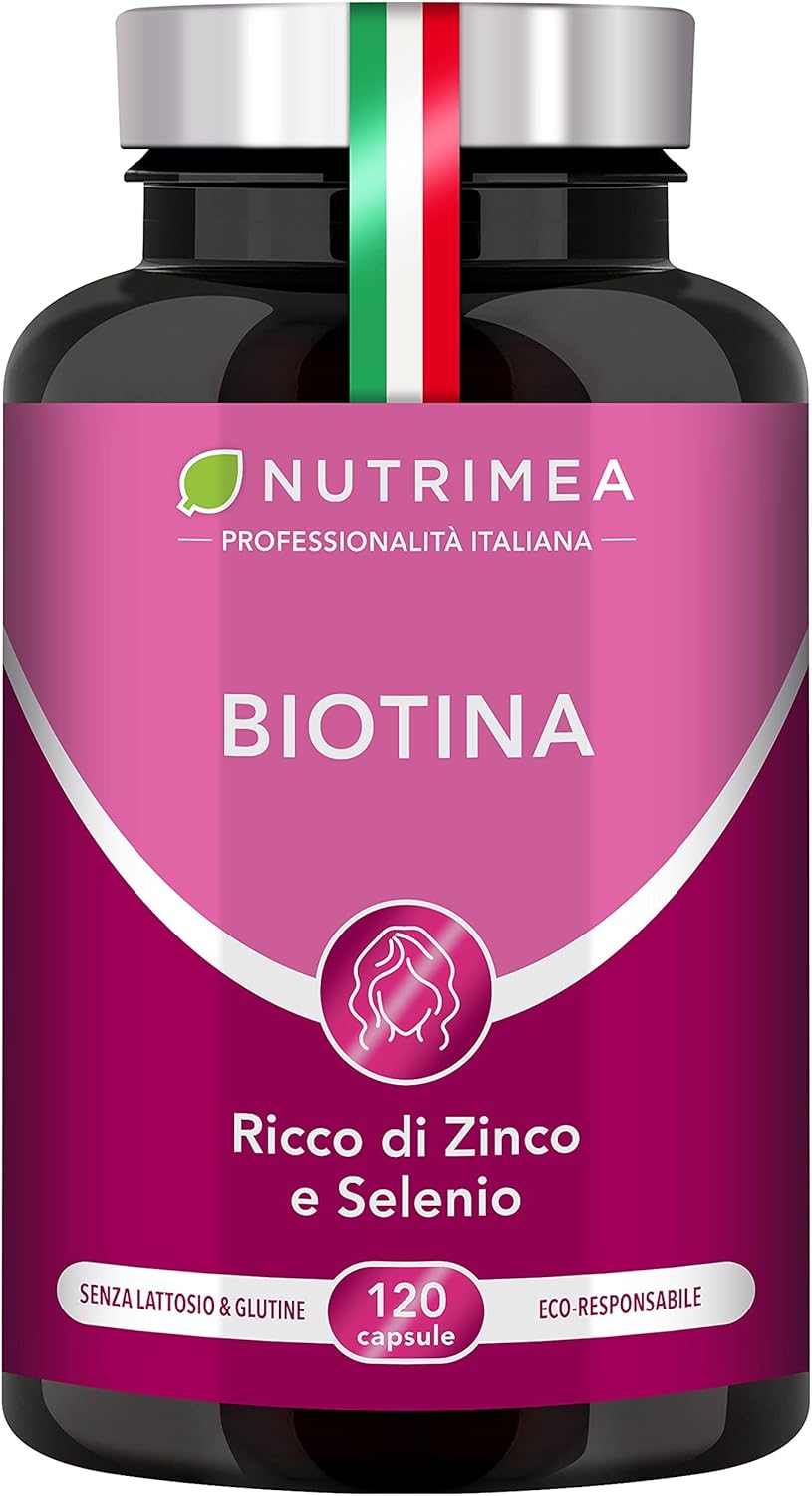 Nutrimea Biotín 120 kapsúl Exp.: 11/2025