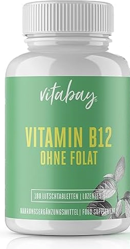 Vitabay Vitamín B12 500 mcg bez folátu 180 tabliet Exp.: 2026+