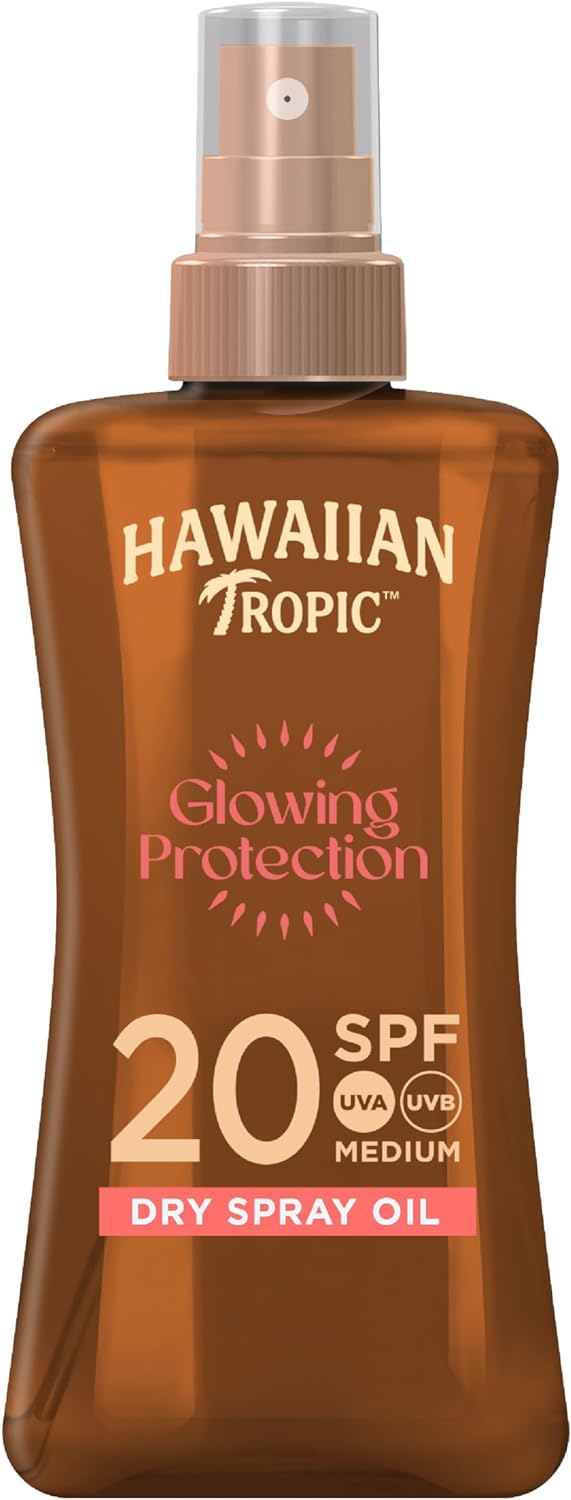 Hawaiian Tropic Hawaiian Tropic, suchý olej na telo, SPF20, 200 ml
