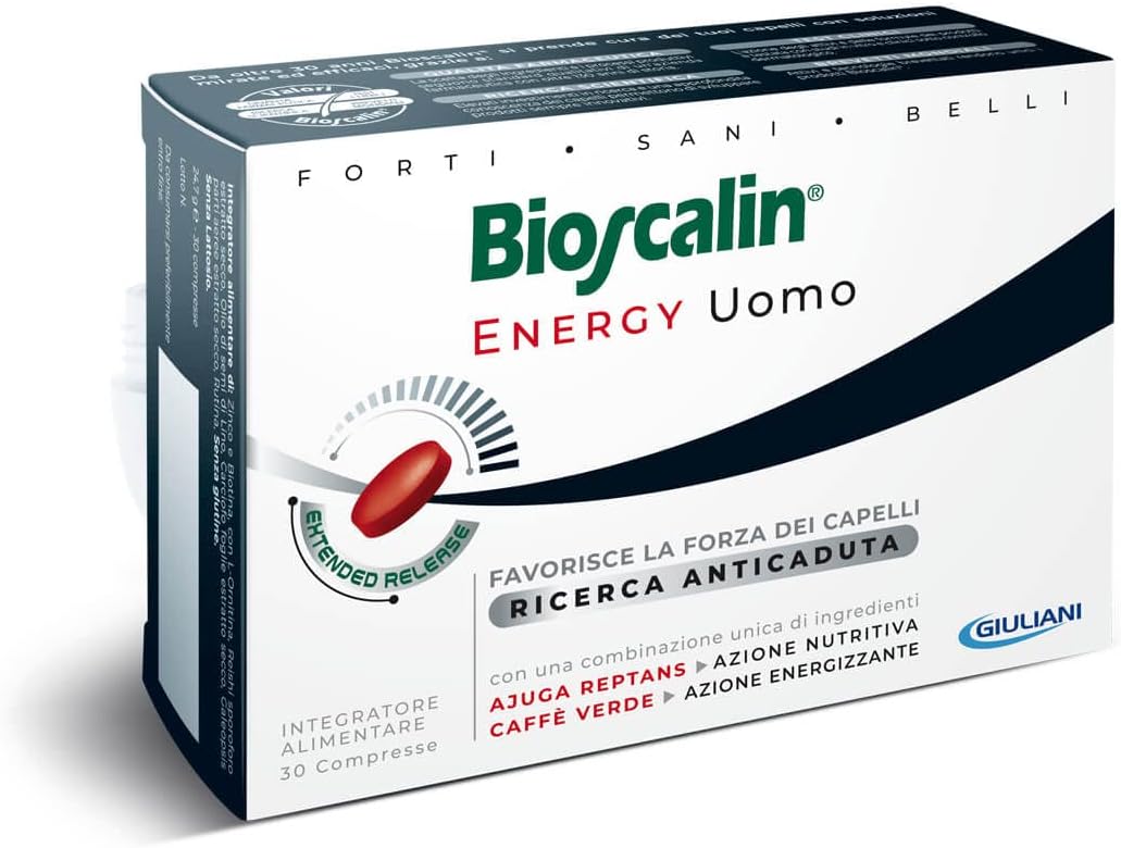 Bioscalin na mužské energetické vlasy 30 tabliet