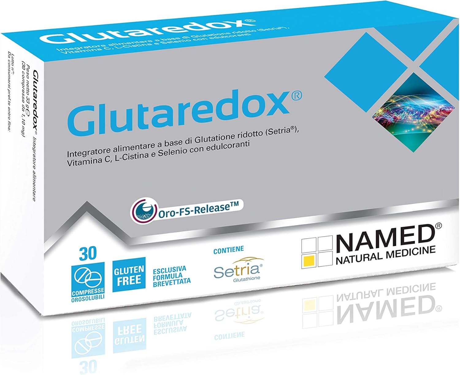 Named Glutaredox Antioxidačné a detoxikačné činidlo 30 tabliet