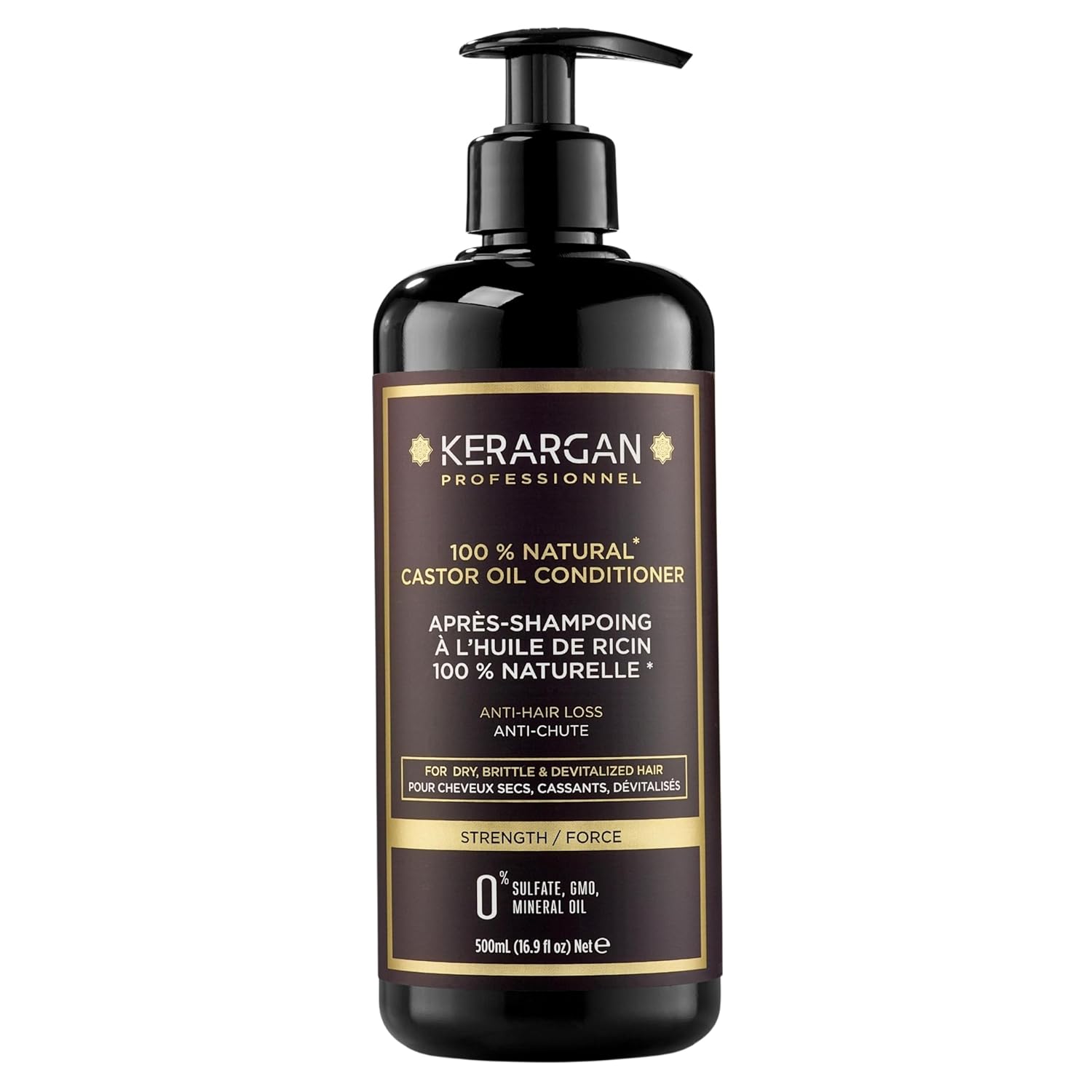 KERARGAN – Kondicionér proti vypadávaniu vlasov s ricínovým olejom 500 ml