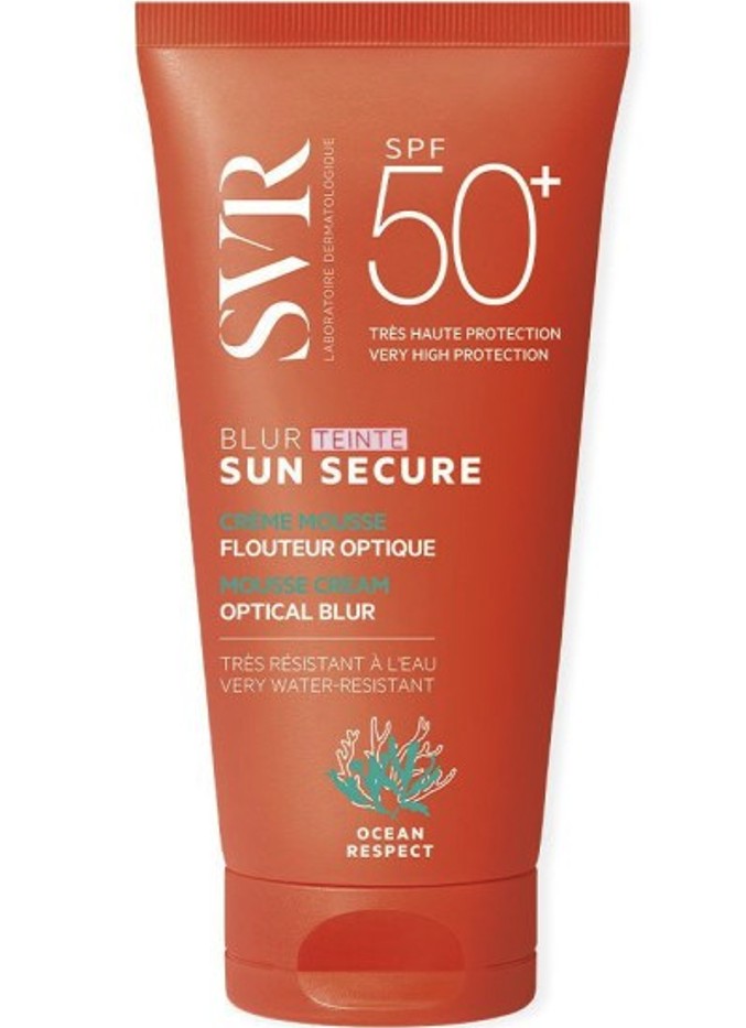 SVR Sun Secure Blur Teinte SPF50+ 50 ml denný opaľovací krém