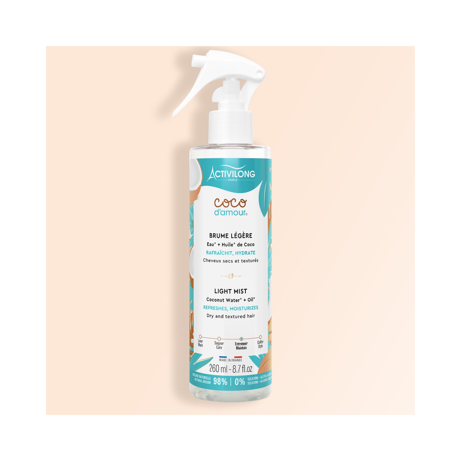 Activilong Svetlá hmla Coco d'amour 260 ml
