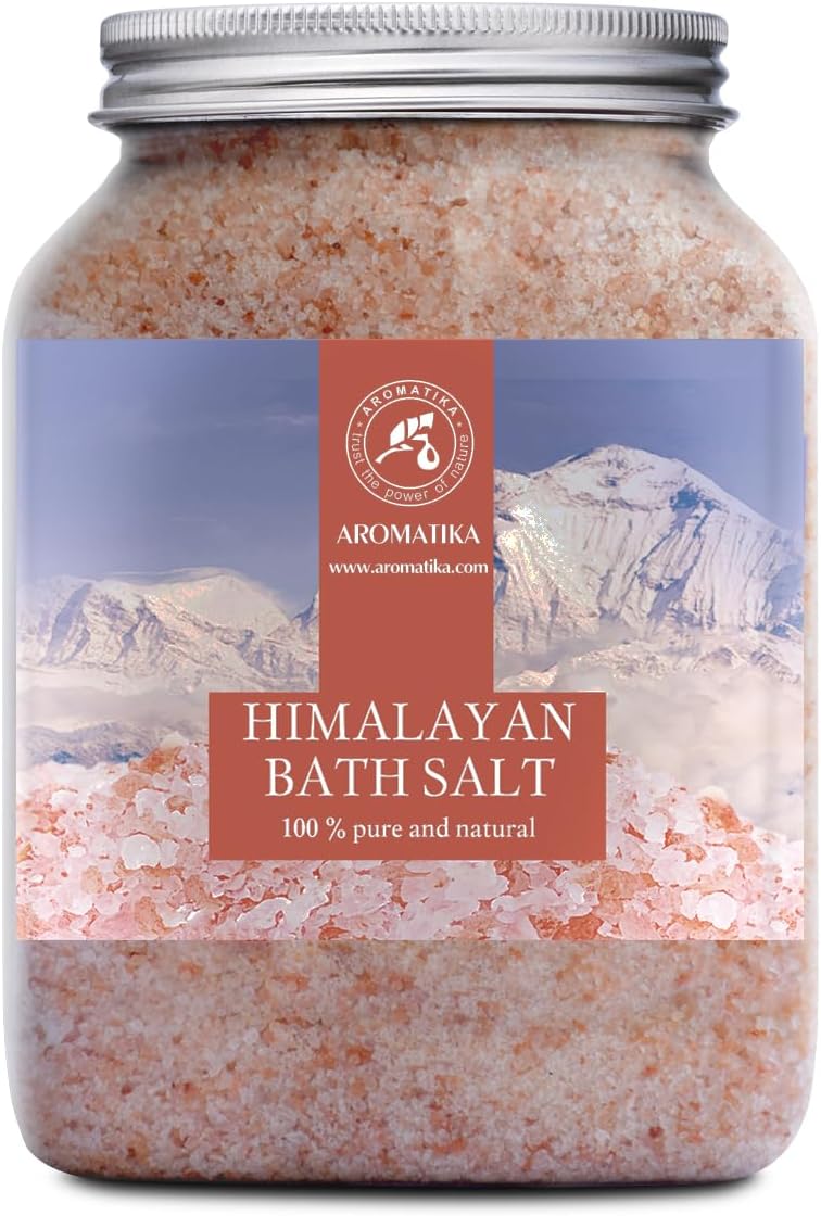 AROMATIKA Himalájska soľ Ružová kryštálová do kúpeľa 1300 g
