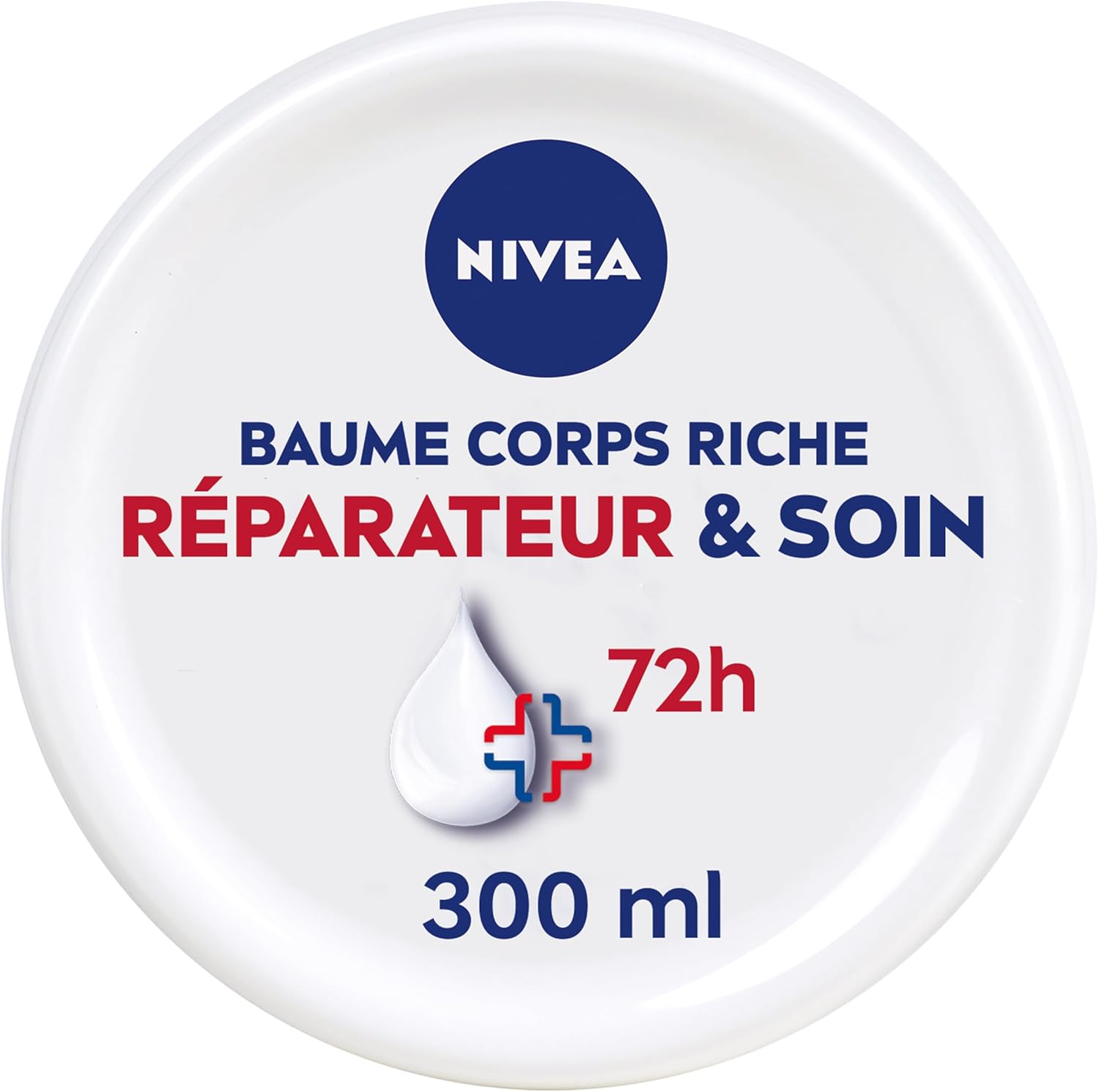 NIVEA regeneračný a ošetrujúci balzam 72h Extra suchá a namáhaná pokožka 300 ml