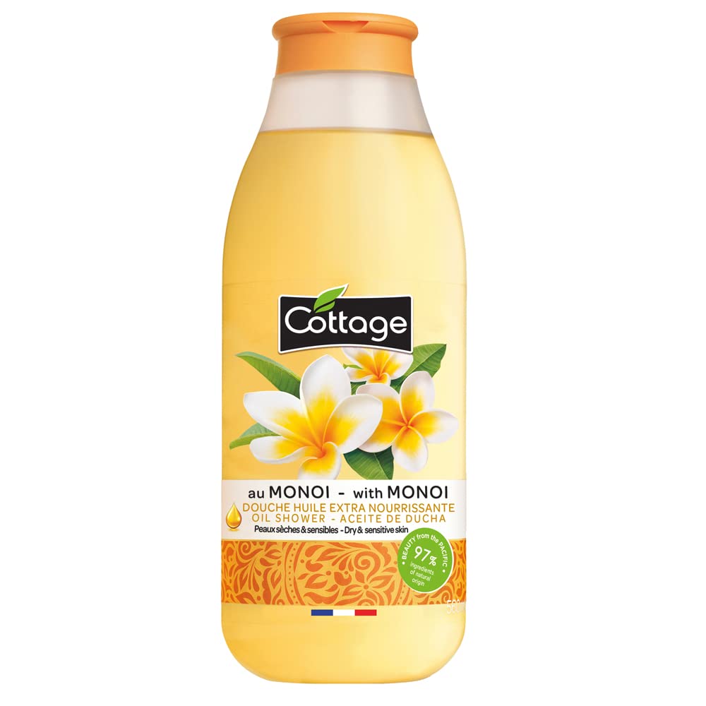Cottage - Sprchový gélový olej MONOI - Suchá a citlivá pokožka 560 ml