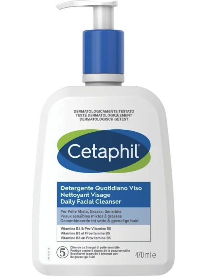 Cetaphil Čistiaci prípravok na tvár bez vône 470 ml