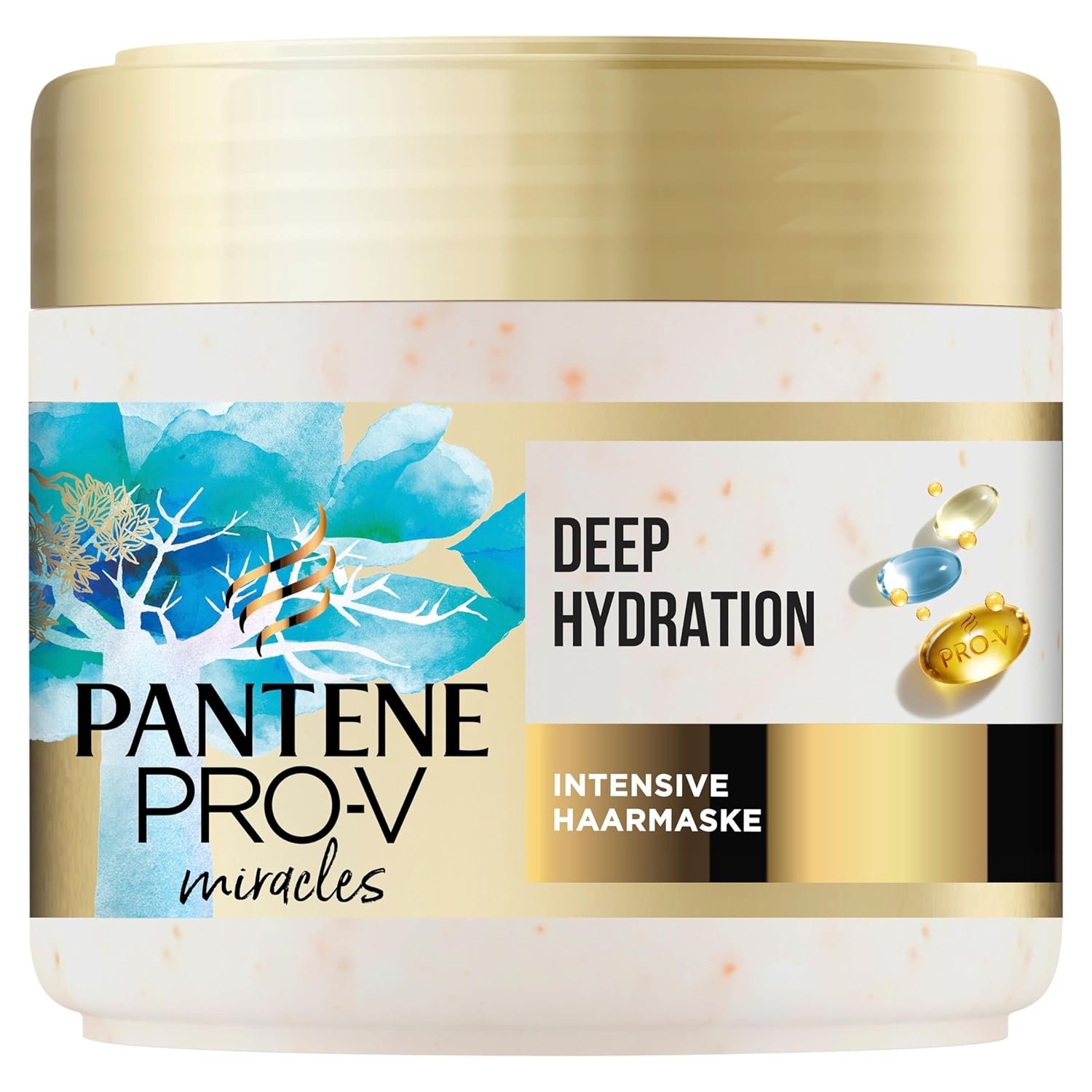 Pantene Pro-V Deep Hydration Intenzívna maska ​​na vlasy s biotínom 300 ml