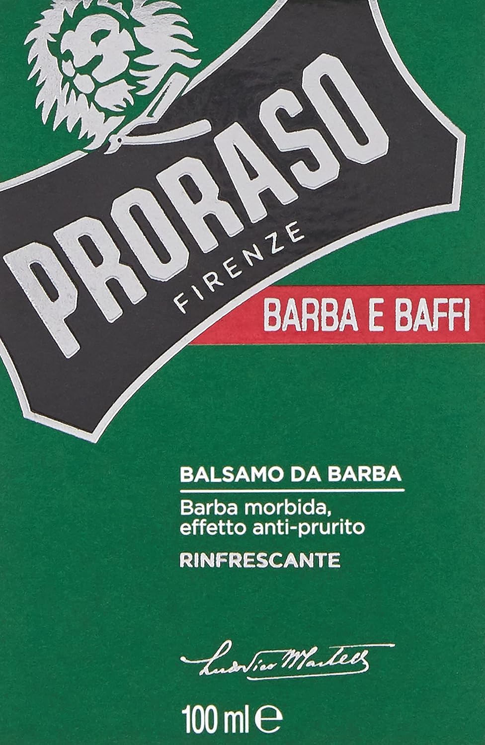 Proraso Green Bálsamo na fúzy 100 ml