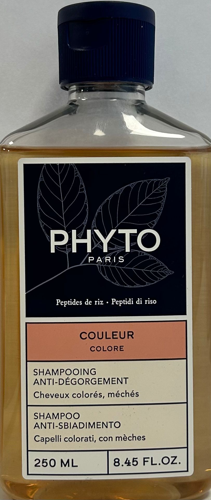 Phyto - Farba - Šampón proti bieleniu 250 ml - Farbené melírované vlasy