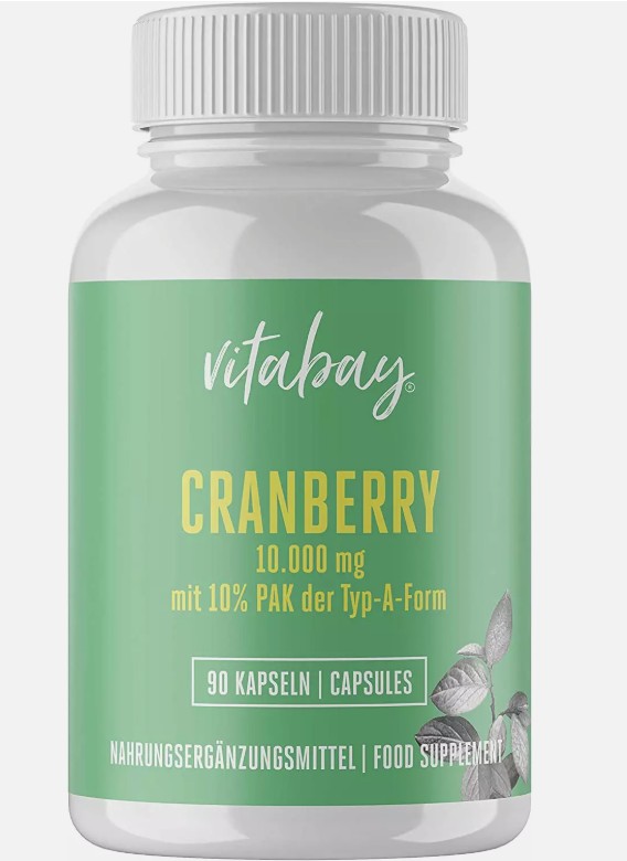 Vitabay Brusnicový extrakt 10 000 mg 90 kapsúl-exp:31.03.2025