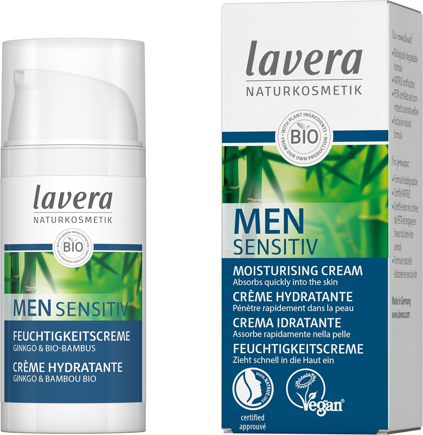 Lavera Men Sensitiv hydratačný krém 30 ml