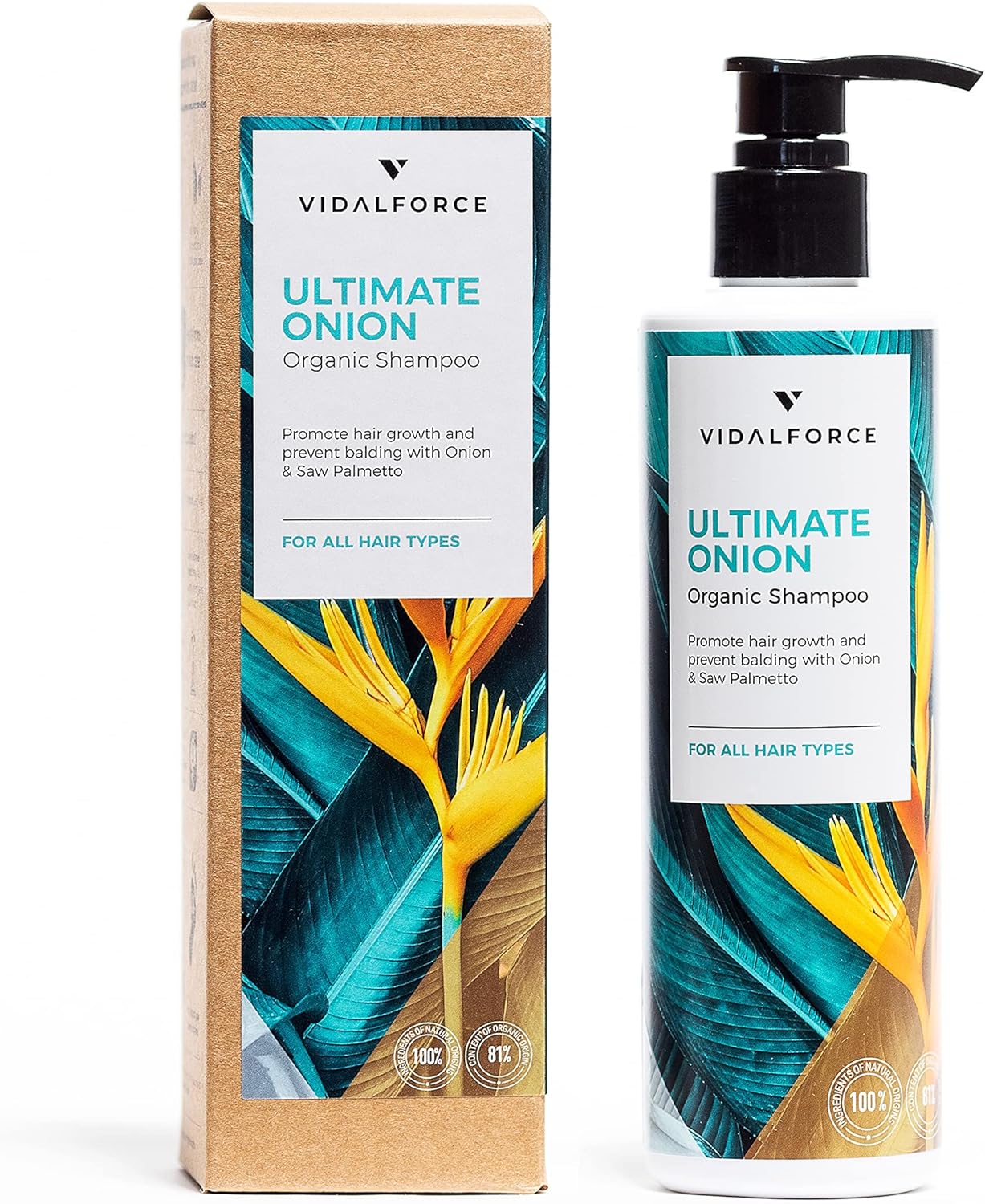 Vidalforce Ultimate onion Cibuľový šampón 250 ml-bez krabice