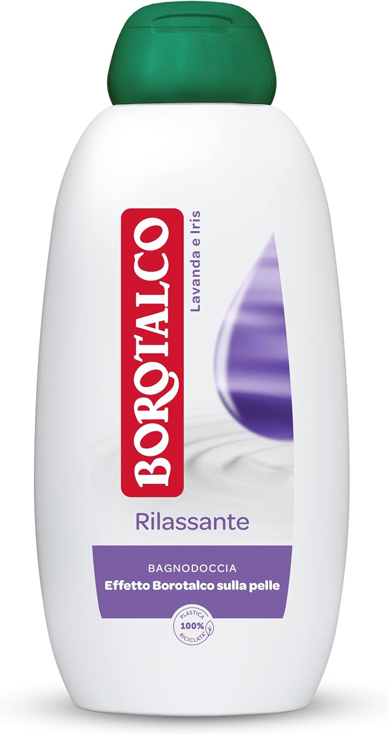 Borotalco Relaxačný sprchový gél Levanduľa a kosatec 600 ml