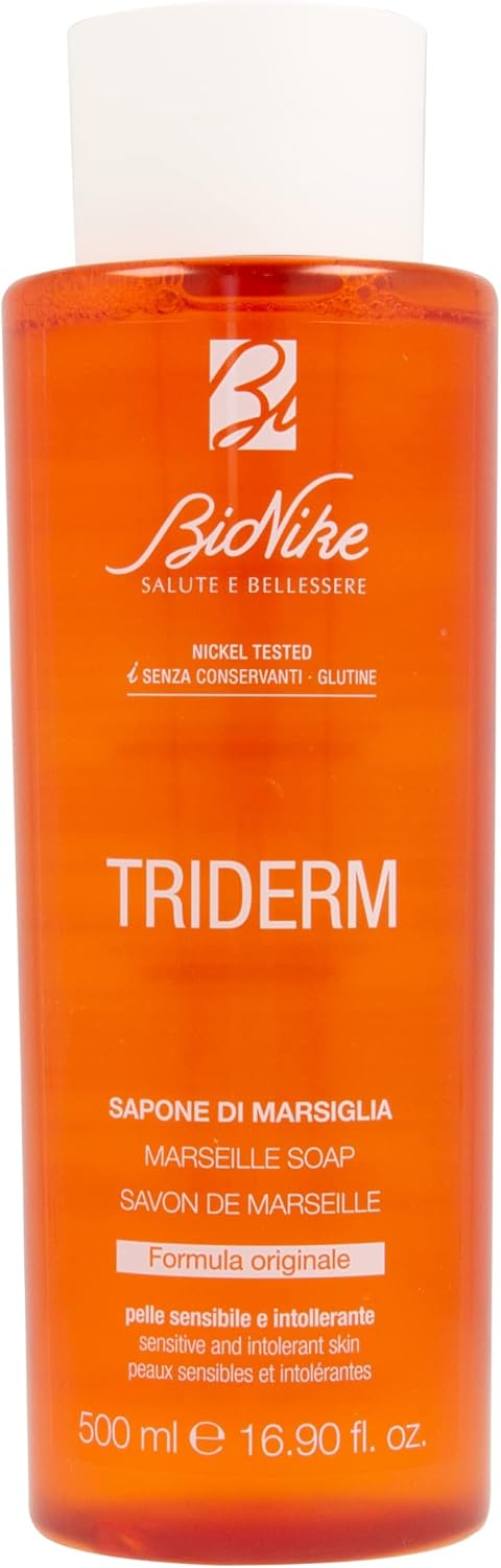Bionike TRIDERM - Marseillské mydlo na citlivú a intolerantnú pleť, 500 ml