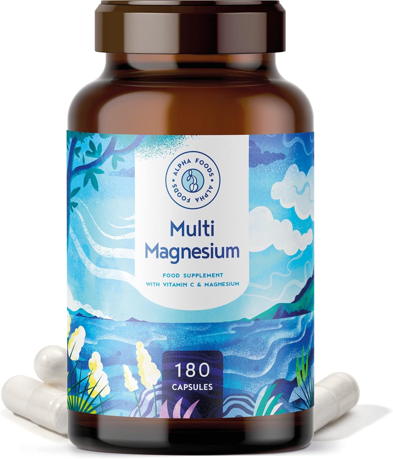 Alpha foods Multi Magnesium - 180 kapsúl