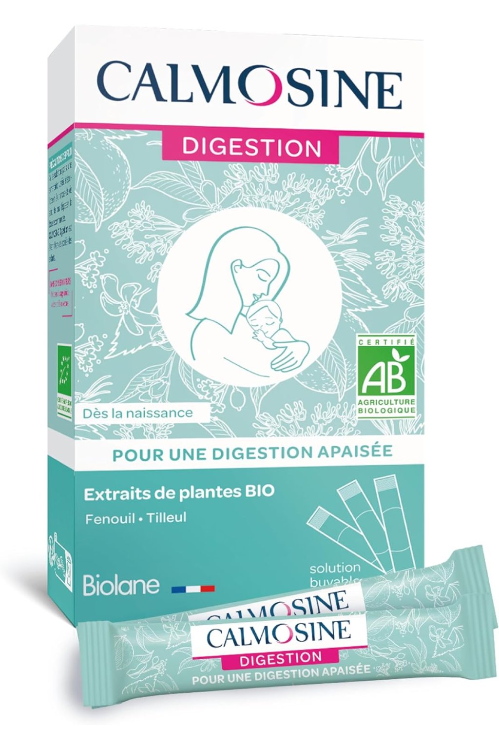 Biolane Calmosine Digestion 10 vrecúšok-nekompletné balenie,exp:4/25 NEKOMPLETÉ BALENIE!