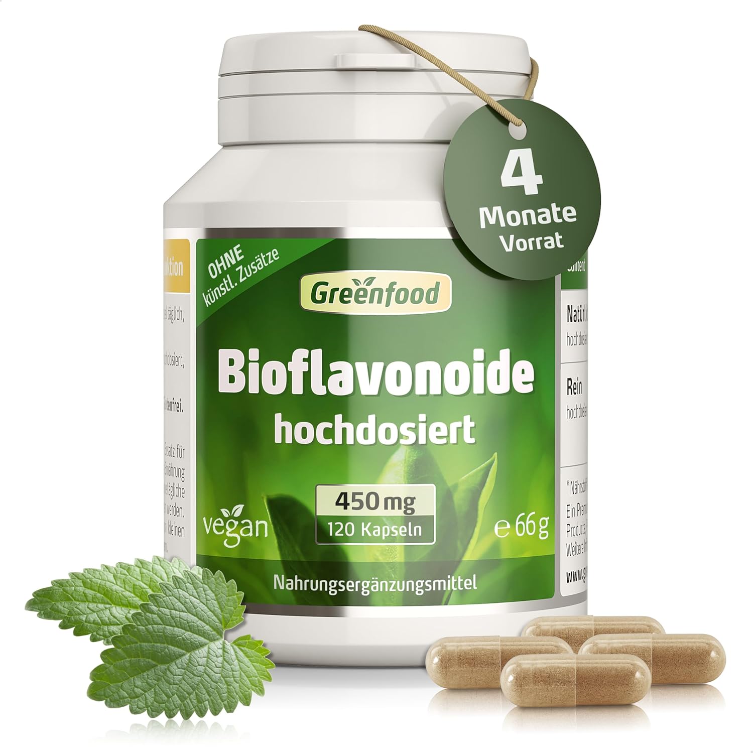 Greenfood Bioflavonoidy 120 kapsúl Exp.: 8/2025