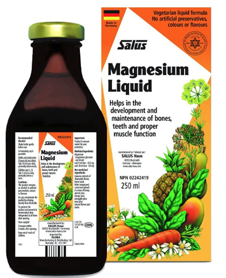 Salus Horčíkový tekutý minerálny doplnok 250 ml