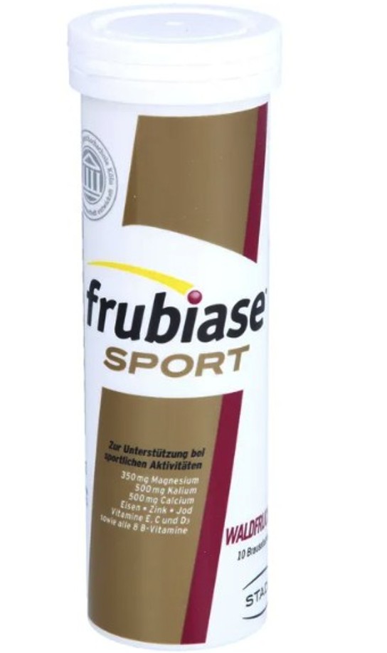 Stada frubiase SPORT Lesné ovocie 10 ks Šumivé tablety