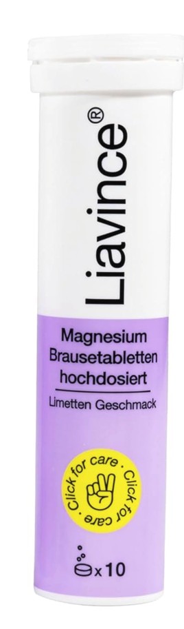Liavince Magnesium šumivé tablety vysoká dávka 10 ks