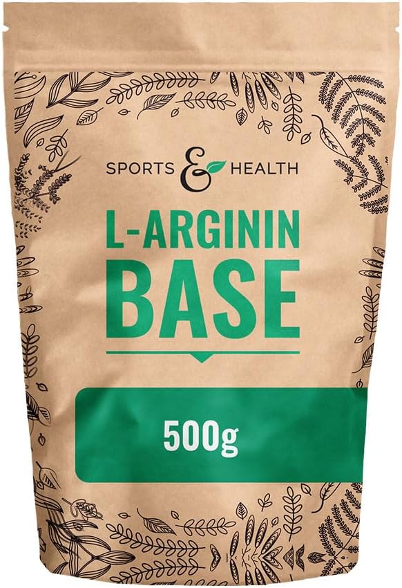 Sports&Health L arginínová báza v prášku 500 g Exp.: 11/2025