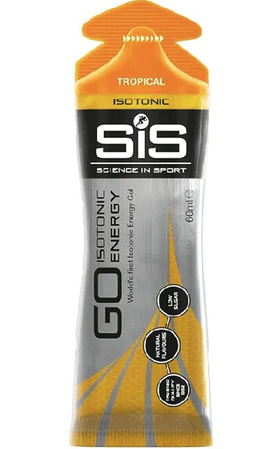 SIS Science In Sport GO izotonický energetický gél tropická príchuť, 60 ml