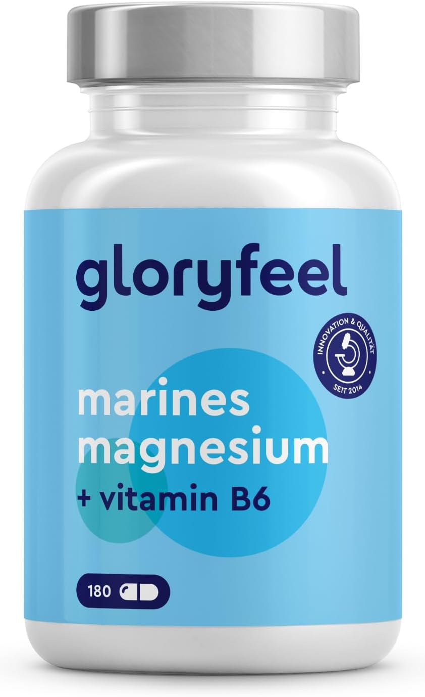Gloryfeel čistý a elementárny horčík z morskej soli 180 kapsúl-exp:7/25