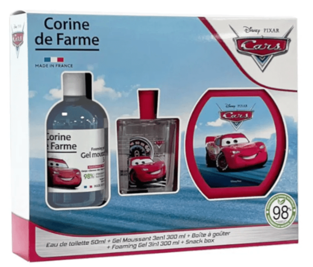 Corine de Farme Disney Cars, Darčeková súprava