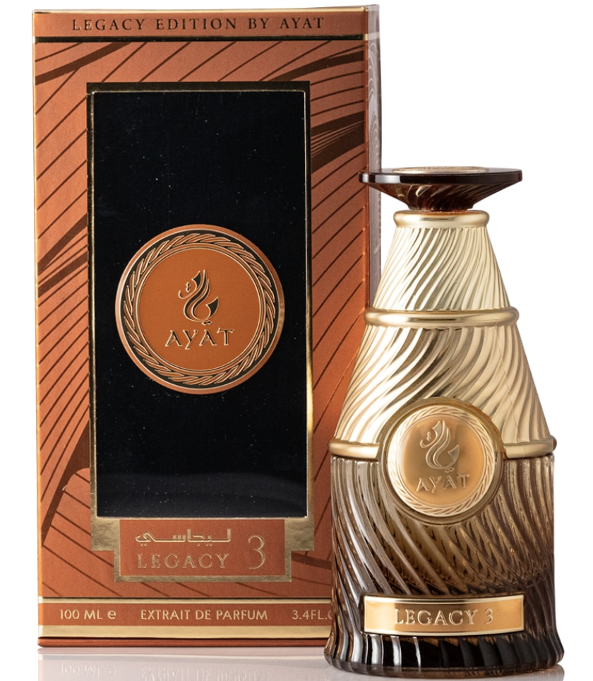 AYAT Legacy 3 Extrait de Parfum, 100 ml