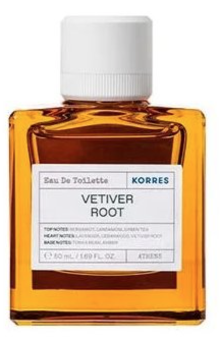 KORRES Vetiver Root EDT, 50ml (Produkt je bez krabičky)