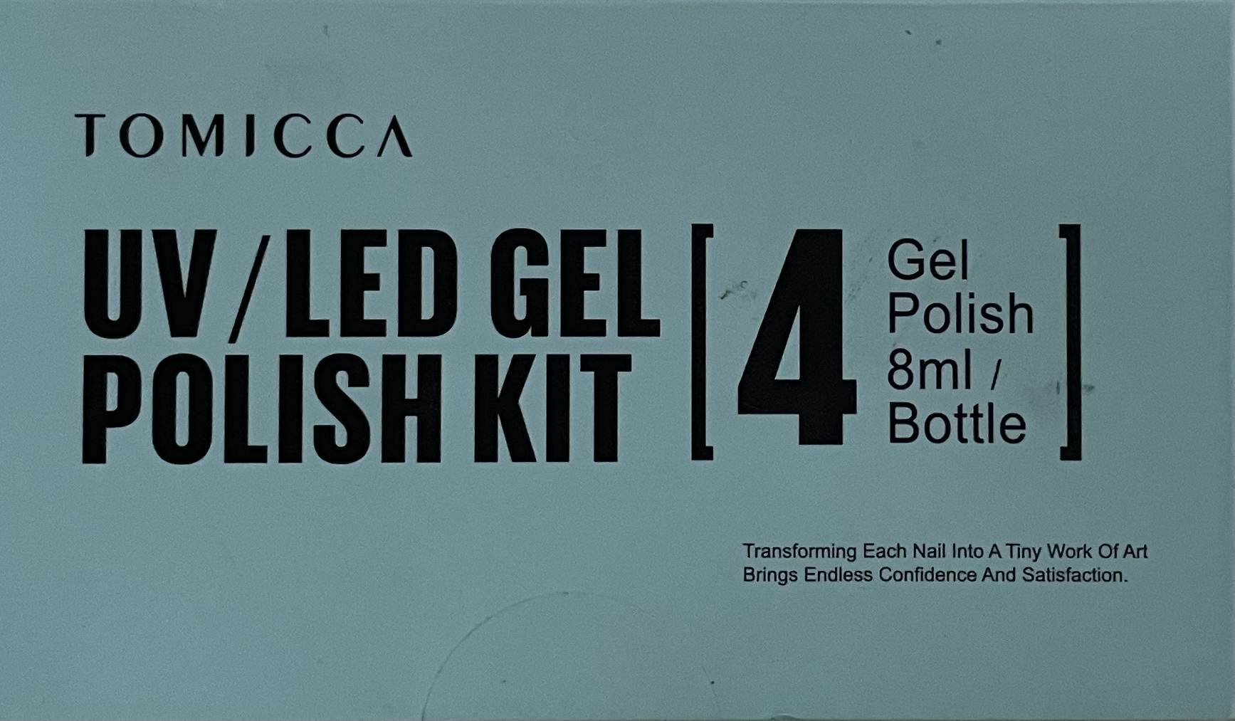 TOMICCA Sada Gel Lakov Na Nechty 4x8ml