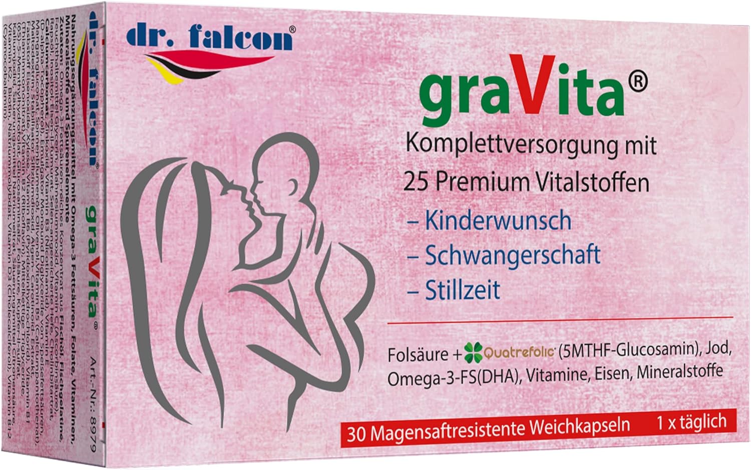 DR.Falcon Gravita 30 mäkkých kapsúl Exp.: 2026+