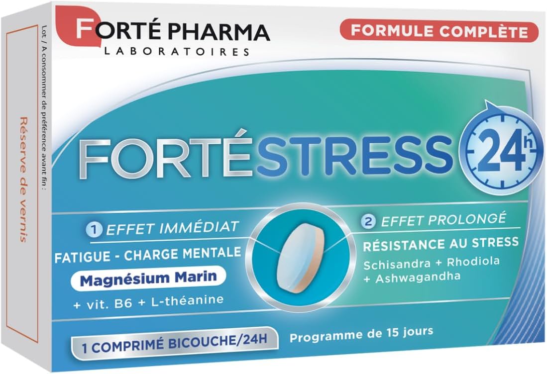 FORTE PHARMA Forté Pharma - Forté Stress 24h - Antistres pre dospelých 15 tabliet Exp.: 2026+