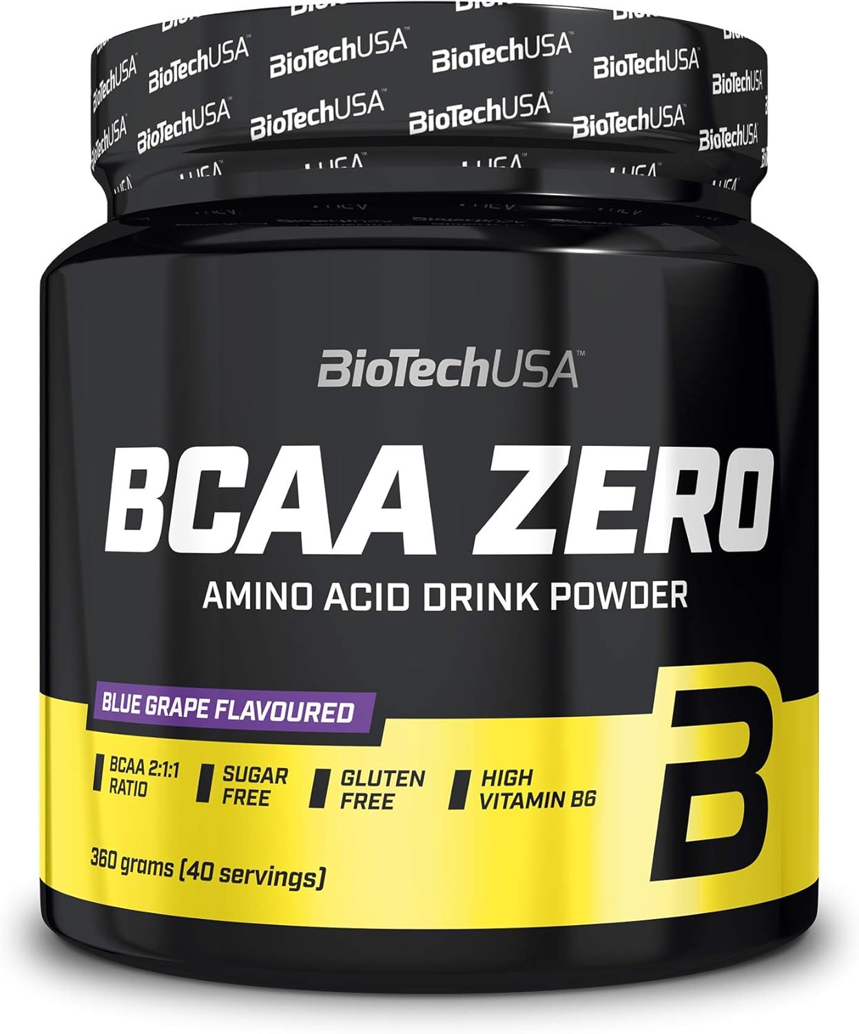 BiotechUSA BCAA Flash ZERO Modré hrozno 360g